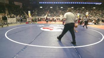 4A-165 lbs 5th Place Match - Michael Rodriguez, Central vs Weston McLaughlin, Riverton