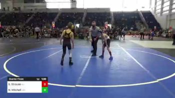 72 lbs Quarterfinal - Samuel Strouse, All American Training Center vs Nate Mitchell, USA Gold