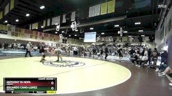 190 lbs Champ. Round 1 - EDUARDO CANO-LOPEZ, Sultana vs Anthony Di Nofa, Liberty