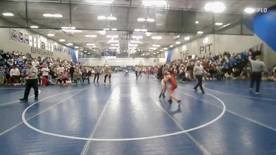 80 lbs Champ. Round 1 - Kenzlee Ledbetter, Team Prestige Wrestling vs Charlie Cannon, JWC Girls