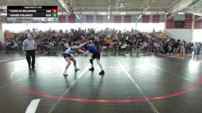 138 lbs Semifinal - Katelyn Belanger, Lawrence vs Asher Polanco, Methuen