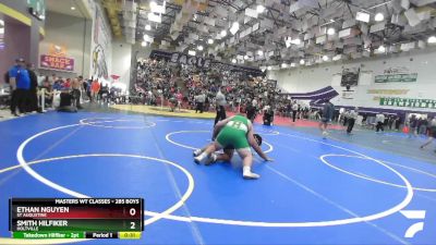 285 Boys Cons. Round 5 - Smith Hilfiker, Holtville vs Ethan Nguyen, St Augustine