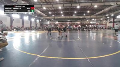 175 lbs Round 1 (12 Team) - Justin Ryland, Steller Trained Thorn vs Gregory Vassallo, Mat Assassins White