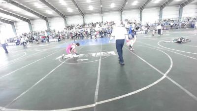 165 lbs Rr Rnd 2 - Stephan Ulibarri, Belen Jr Wrestling vs Adrian GoodIron, Rapid City Cobblers