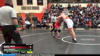 285 lbs 3rd Place Match - Oleg Simakov, Arlington Heights (HERSEY) vs Robert Beese, AMERY (WI)