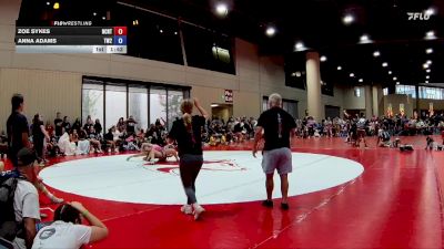 120 lbs Quarterfinals (8 Team) - Anna Adams, TWA #2 vs Zoe Sykes, NC National Team