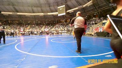 70 lbs Quarterfinal - Lincoln Projansky, Built By Brunson vs Quinton Smith, Coweta Tiger Wrestling