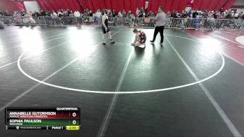 145-155 lbs Quarterfinal - Annabelle Gutormson, Pursuit Wrestling Minnesota vs Sophia Paulson, Wisconsin