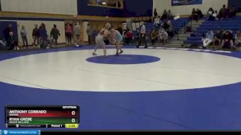 165 lbs Semifinal - Anthony Corrado, Brown vs Ryan Grebe, Roger Williams