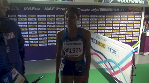 Ajee Wilson Had Two Race Plans Before 800m Prelim