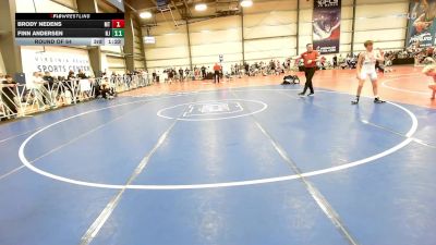 90 lbs Round Of 64 - Max Hanselman, NY vs Logan Quiroga, FL