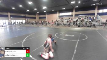 78 lbs Semifinal - Declan Rickel-Cruz, Team Aggression vs Joseph Cervantes, Dethrone WC