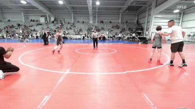 110 lbs Rr Rnd 1 - Rowen Musick, Steel Hunt Savages vs Michael Nicholson, Ohio Titan Scarlet