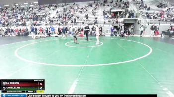 50 lbs Quarterfinal - Emily Shilson, MN vs Aliyah Rollins, CA