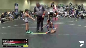 78 lbs Semis & 1st Wrestleback (8 Team) - Kaiden Mifsud, Ninja Elite vs Chase VanPortfliet, Ares Black