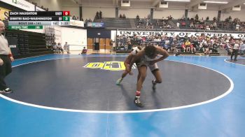 141 lbs 5th Place Match - Zach Haughton, Indianapolis vs Dimitri Bao-Washington, Quincy