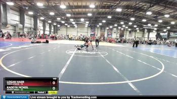 140 lbs Rd# 1 9:00am Friday - Kadeyn Mcneil, Minion Green vs Logan Haer, Terps Xtreme