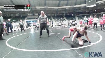 75 lbs Final - Kingston Reed, Raw Wrestling Club vs Brinley Leyba, TTWC Cream