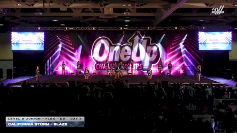 California Storm - BLAZE [2025 L2 Junior - Flex - D2 Day 2] 2025 One Up SoCal Nationals