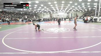 4 - 106 lbs Champ. Round 1 - Harold Dahl, Jamestown vs Isaiah Eastlake, Loudoun County