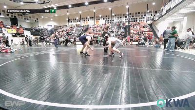 155 lbs Consi Of 4 - Clay Taylor, Tahlequah Middle School vs William Carlson, Unattached