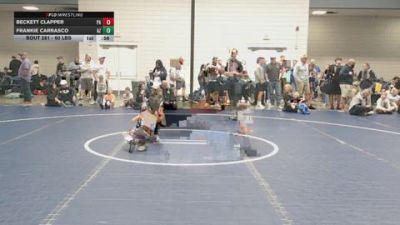 60 lbs Consi Of 8 #2 - Beckett Clapper, PA vs Frankie Carrasco, AZ