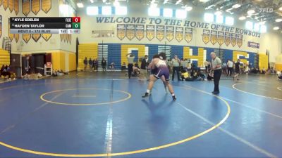 175 Blue Quarterfinal - Kyle Edelen, Fletcher Senior vs Hayden Taylor, Camden