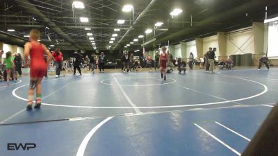 70-75 lbs Quarterfinal - Tobias Roundtree, ARDMORE TAKEDOWN CLUB vs Rudy McAllister, Juggernaut Wrestling Club
