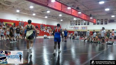 High School - 188 lbs 5th Place Round - Xavier Heyward, Ocean Twp vs Luke Shivas, Morris Knolls