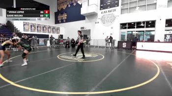 100 lbs Cons. Round 4 - Vivian Lopez, Anaheim vs Sadie Molina, Bonita