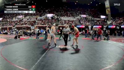 Cons. Round 2 - Danial Lemer, Lincoln County (Eureka) vs Xavier Wood, Conrad