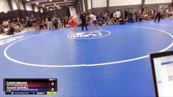 190 lbs Semifinal - Caden Brooks, Big Cat Wrestling Club vs Mason Darvell, CNWC Concede Nothing Wrestling Club