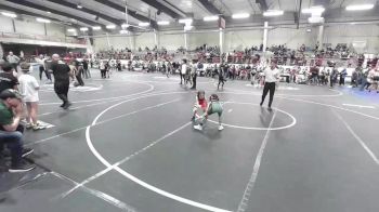 54 lbs 5th Place - Julianna Albo, Durango WC vs Ella Goimarac, Badlands WC