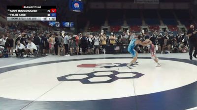 120 lbs Champ. Rd Of 32 - Cody Householder, Pennsylvania vs Tyler Sage, Michigan