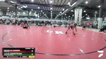 126 lbs Round 3 - Lucas VanNostrand, Plaza Wrestling vs Nicholas Sanders, NOVA WC