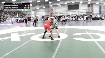 5 - 165 lbs Champ. Round 1 - Michael Dodson, Granby vs Schuyler Mathis, Mills Godwin