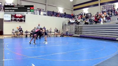 115 lbs Semis & 1st Wb (8 Team) - Sarai Solis, Gilmer County vs Josilyn Thomas, Jordan