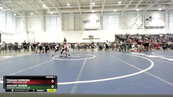 64-66 lbs Round 2 - Teagan Worden, Celtic Wrestling Club vs Winter Weber, Gowanda Wrestling Club