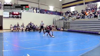 140 lbs Semis & 1st Wb (8 Team) - Margarita Lucas-Bautista, Gilmer County vs Adrianna Smith, Jordan