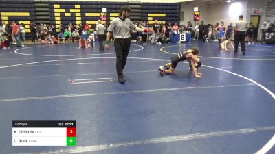 74 lbs Consy 6 - Kai Chilcote, Eagle WC vs Logan Buck, Rambler WC