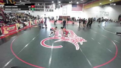 150 lbs Round 4 - Joshua Casiano Jr, Riverside Rascals vs Lincoln Chung, All American WC