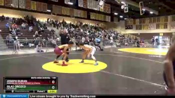 145 lbs Quarterfinal - Joseph Duran, Adrenaline Combat Sports & Fitness vs Silas Orozco, California