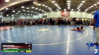 70 lbs Cons. Round 4 - Elzie Mitchell, Prince William Wrestling Club vs Johannes Miranda, Nova WC