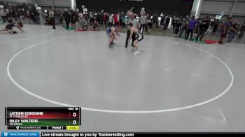 138 lbs Cons. Round 2 - Riley Walters, Colorado vs Jayden Dohogne, St. Charles WC