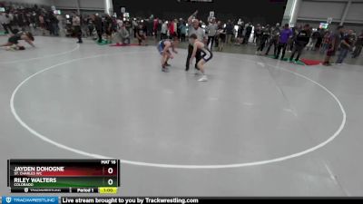 138 lbs Cons. Round 2 - Riley Walters, Colorado vs Jayden Dohogne, St. Charles WC