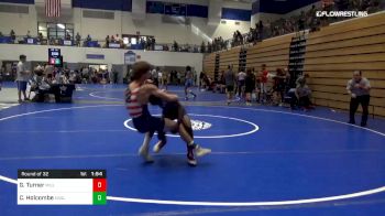 113 lbs Round Of 32 - Grant Turner, Mill Creek vs Caleb Holcombe, Easley High