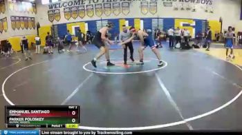 220 lbs Round 4 - Parker Poloskey, Olympic Heights vs Emmanuel Santiago, Freedom