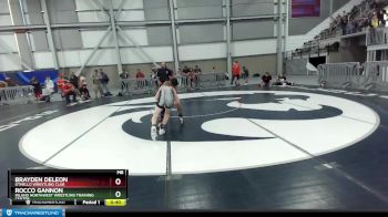 102 lbs Cons. Round 2 - Brayden DeLeon, Othello Wrestling Club vs Rocco Gannon, Inland Northwest Wrestling Training Center