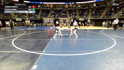 110 lbs Consy 4 - Jordan Piselli, Williamsport vs Julian LaGier, West Scranton