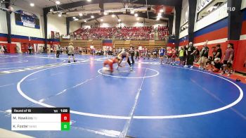 132 lbs Round Of 16 - Marcel Hawkins, Tulsa Union vs Kellen Foster, Sand Springs JH (SS)